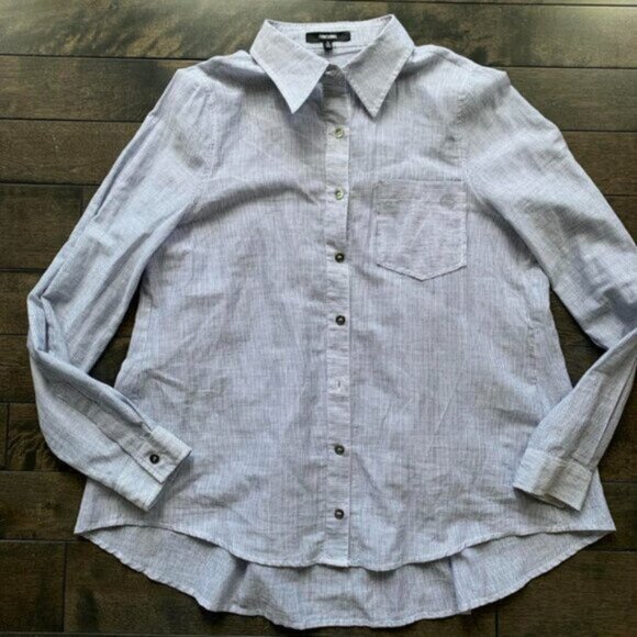 Anthropologie Funktinal Open Back Shirt - Picture 2 of 2